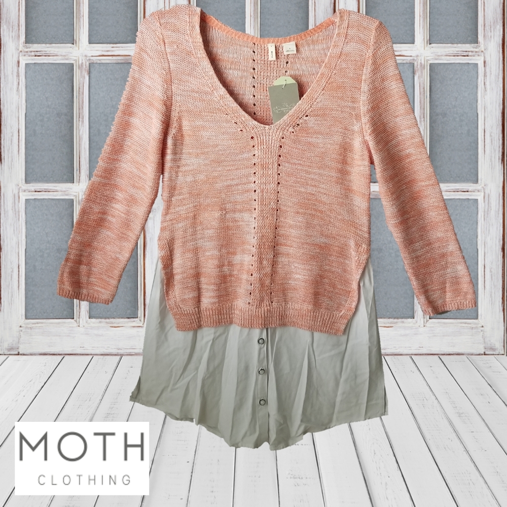 Anthropology Moth Sweater NWT!